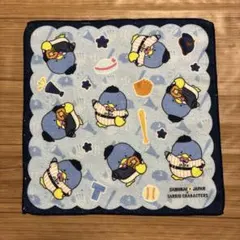 サンリオ　タイトーくじ　侍ジャパン　E賞　ハンドタオル　タキシードサム