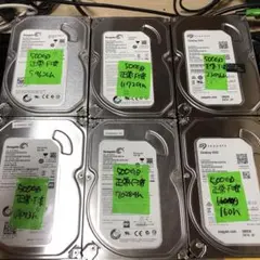 893 HDD 3.5インチ 500GB 正常 6個 Seagate