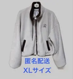 【美品】 フリースジャケット アイボリー