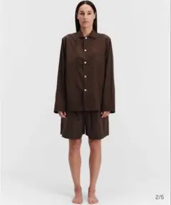 tekla Poplin long-sleeved shirt pantsのサムネイル