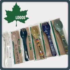 LOGOS スプーン5本日清食品フォーク1本 まとめ売り アウトドア カトラリー
