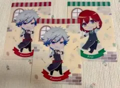 ココス うたプリコラボ クリアファイル 第2弾 嶺二 蘭丸 3点セット