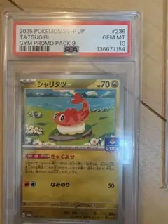 シャリタツ #236 GEM MT 10 GYM PROMO