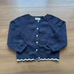 jacadi ネイビー カーディガン 24M