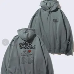 Mark Gonzalesアートワークビッグシルエットプルオーバーパーカー