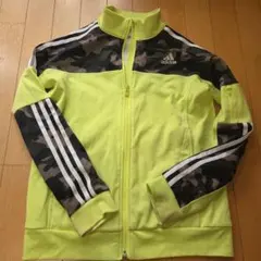 ぽ*ん様 adidas 蛍光イエロー カモフラージュ ジャケット150cm