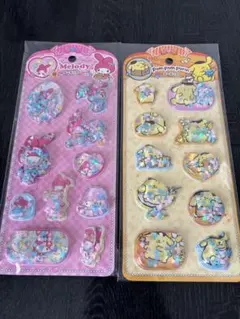 サンリオ　水　ウォーターシール