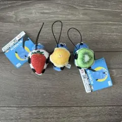 パペットスンスン フルーツマスコット　3個セット