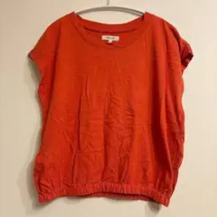 Madswell オレンジ テラコッタ Tシャツ Mサイズ 海外古着