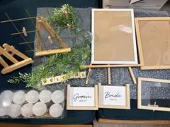 ウェルカムボードセット 結婚式 ナチュラル