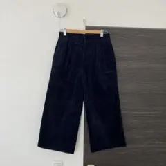 新品同様コーデュロイゆったりパンツIENAイエナ着丈80股下50ウエスト平置35