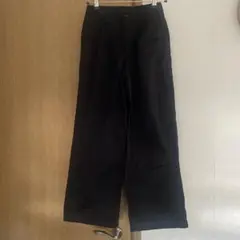 ワイドパンツ ブラック