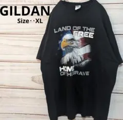 GILDAN ギルダン Tシャツ 半袖 プリント アニマル オーバーサイズ