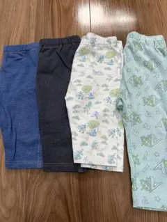 ユニクロ　レギンス　パンツ　4本セット　80センチ