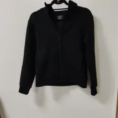 UNIQLO ブラック フルジップ パーカー 160