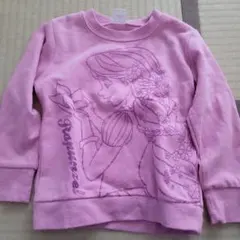 ラプンツェル トレーナー 100サイズ ピンク