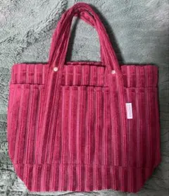 コメダ珈琲　ソファー柄トートバッグ（メニューふせん、フレークシール付き）