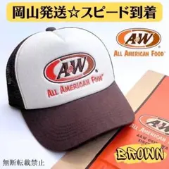 新品 A&W メッシュキャップ トラッカーキャップ オモシーチャンネル 山田蓮