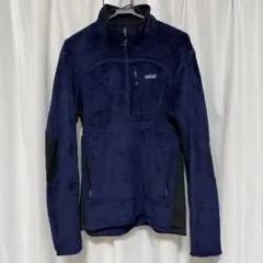patagonia ネイビー フリースジャケット