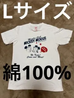 UNIQLO UT ミッキーマウス Tシャツ ホワイト L