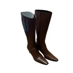 REGAL リーガル ロングブーツ ハイヒール 本革 茶色 24.0cm