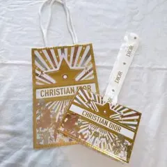 DIOR ホリデー　クリスマス　2025 限定ショッパー　クラッチボックス