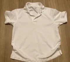 さ*ら様 UNIQLO ホワイト ポロシャツ S