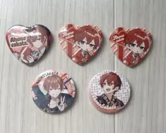 となりの坂田。缶バッジセット 5個 復活のそらまふうらさか！～新年会～