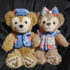 東京ディズニーシー 15周年 ダッフィー シェリーメイ ぬいぐるみ SS