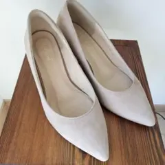 PICHE ABAHOUSE ベージュ スエード パンプス サイズ35