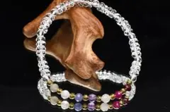 タンザナイト ルビー ムーンストーン ラブラドライトなど 7色 ブレスレット