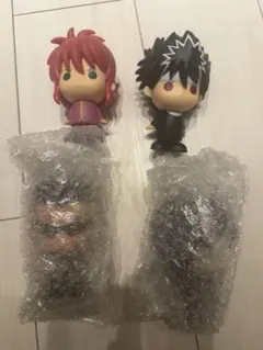 一番くじ 幽遊白書 ソフビクちゅ 蔵馬 飛影 戸愚呂兄弟 4点セット