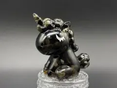 天然石　オルゴナイト　ユニコン　ゴールデンオブシディアン　干支