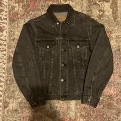 90s Levi's 70505-0257 先染めブラック デニムジャケット