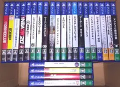 【一部訳あり】PS4ゲームソフト 24本セット アドベンチャー・シミュレーション