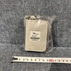 【現品限り】PEANUTS スヌーピー キーケース グレー