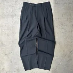 90s GIORGIO ARMANI スラックス ツータック ワイド ストレートのサムネイル