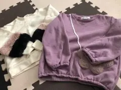 110 トップス 長袖トレーナー　2枚おまとめ