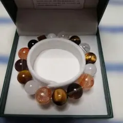 天然石ビーズブレスレット