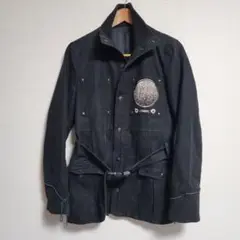 ( Undercover ) アンダーカバー イズム　ウール　コート UNDERCOVER - アンダーカバイズム 11AW レザー切替ウールPコート
