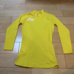 CAVARO 長袖 プラクティスシャツ イエロー　インナー