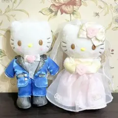 ハローキティ ウェディングドール 2体セット - メルカリ