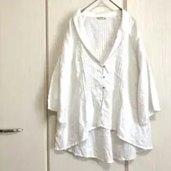 サマンサモスモス❤️麻・リネン100%✨サイドポケット有❤️ジャケット✨カーディガンのサムネイル