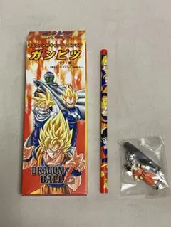 【新品】ドラゴンボールZ ガンピツ 孫悟空 マスコット付キャップ＋鉛筆