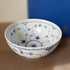 ロイヤルコペンハーゲン ブルーフルーテッド ダブルレース18cm - メルカリ