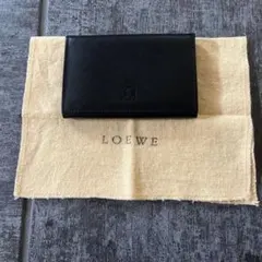LOEWE　ロエベ　レザーカードケース　アナグラム