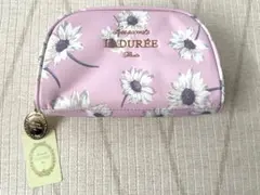 LADURÉE 花柄ポーチ ピンク