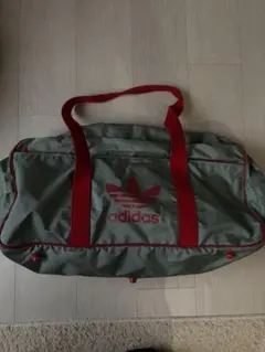 80s デッドストックadidas 兼松 スクバ ボストンバッグ スクールバッグ