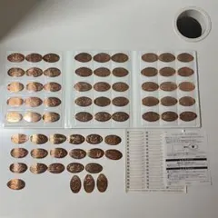 ディズニー スーベニアメダル66点・スーベニアメダルコレクションブック セット