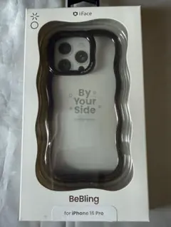 iFace BeBling iPhone16pro Black ☆新品未使用☆